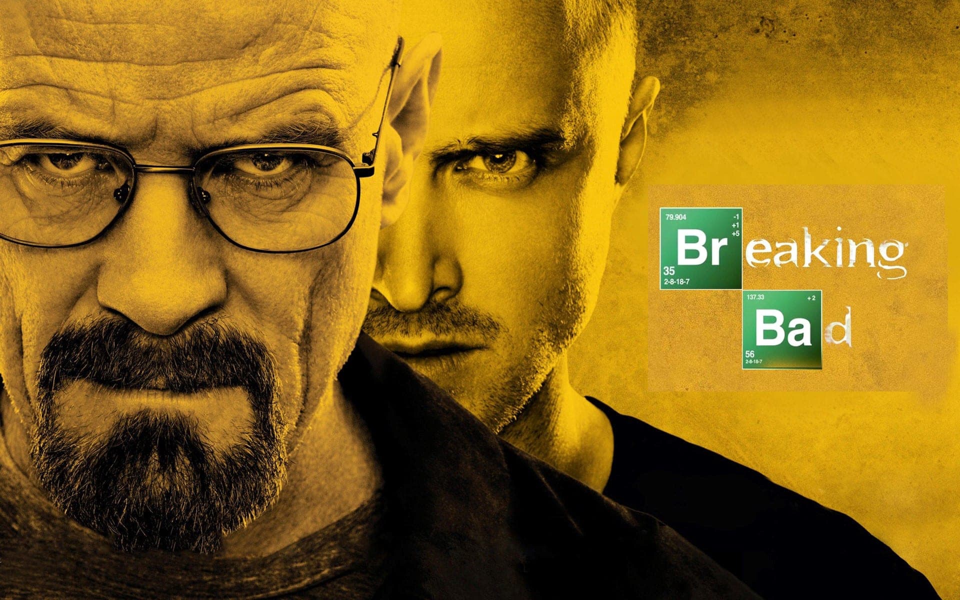Affiche promotionnelle de la série Breaking Bad (2008 – 2013)