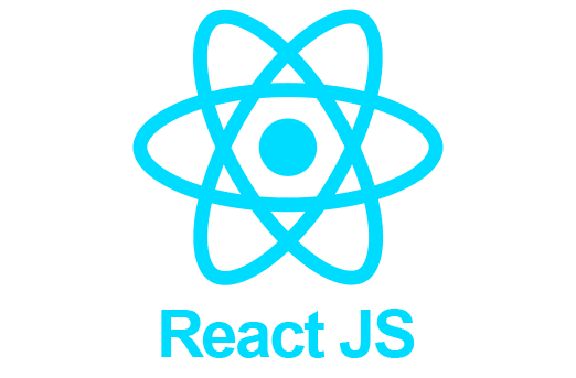 Logo React avec son atome stylisé bleu