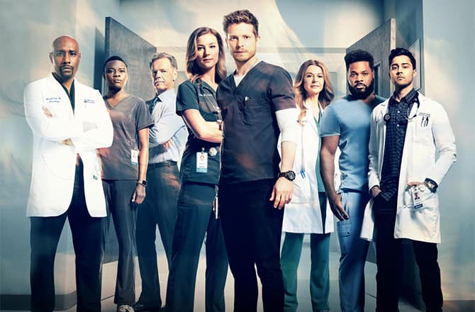 Affiche promotionnelle de la série The Resident (2018 – 2023)