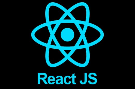 Logo React avec son atome stylisé bleu